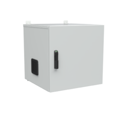 Coffret mural 19 pouces IP55 600x600x625 mm, forme et finition du produit visibles