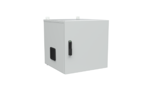 Coffret mural 19 pouces IP55 600x600x625 mm, forme et finition du produit visibles