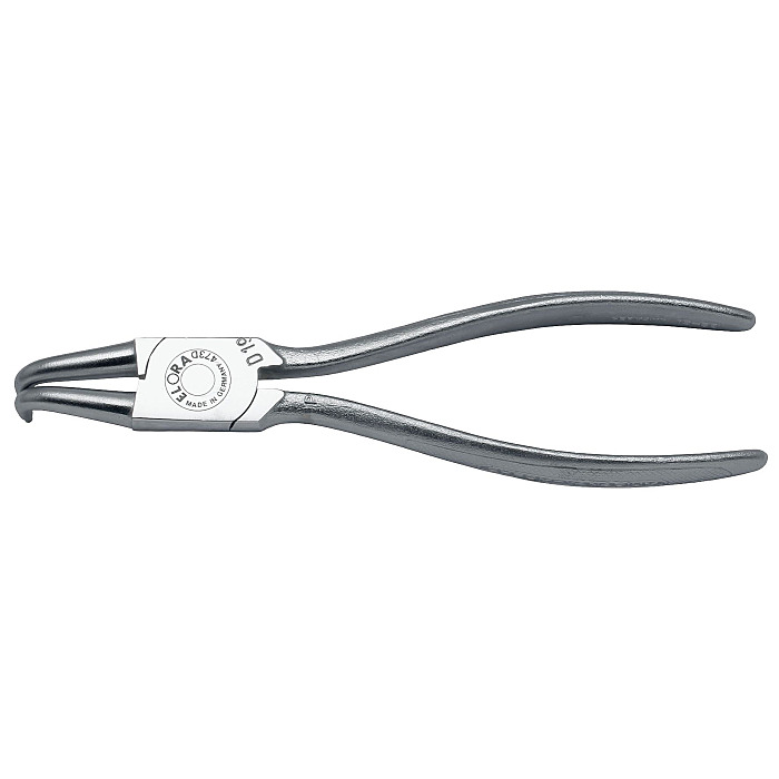 Elora — vue produit de Pince à circlips intérieur pliée Pince à circlips intérieur pliée 473-J11, forme et finition du produit visibles