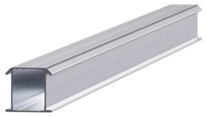 Rail de montage ClickFit EVO 3500 mm, forme et finition du produit visibles