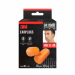 Bouchons d’oreille en mousse SNR 35 dB 1100, finition orange, vue complémentaire 1