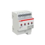 Actionneur de sortie KNX 4 sorties 16A, montage DIN-rail (DRA), vue complémentaire 2