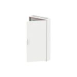 Coffret électrique saillie porte pleine IP44 144 modules, finition blanc, vue complémentaire 2
