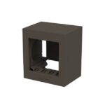 Boîtier de montage en saillie IP40 2 modules anthracite – Image 3