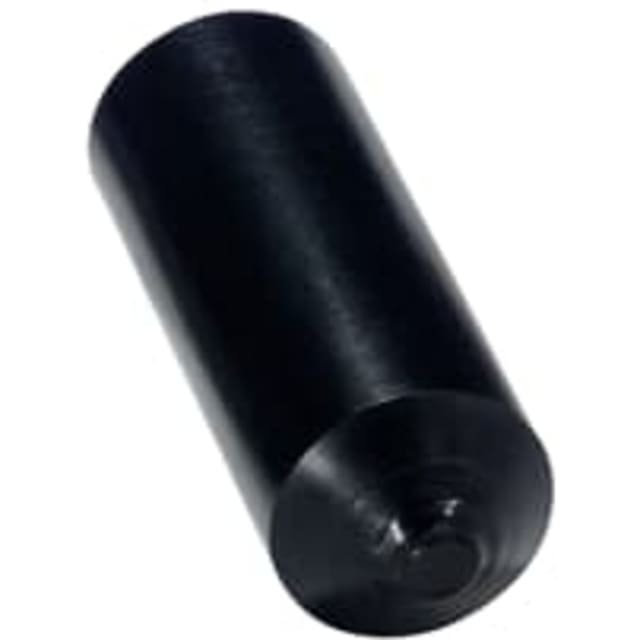 Bouchon thermorétractable noir, en Polyoléfine (PEX)