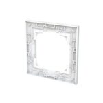Cadre de finition simple blanc, IP20, vue complémentaire 2