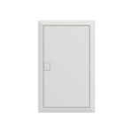 Coffret électrique encastré 3 rangées 36 modules, finition blanc, vue complémentaire 1