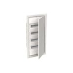 Coffret encastré 4 rangées 48 modules, finition blanc, vue complémentaire 2