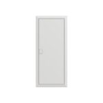 Coffret électrique encastré 5 rangées 60 modules, finition blanc, vue complémentaire 3