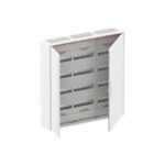 Coffret de distribution porte pleine IP44, finition blanc, vue complémentaire 2