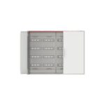 Coffret électrique 4 rangées IP44 porte pleine 192 modules, configuration visible, vue complémentaire 4