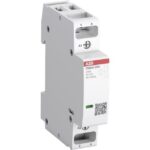 ABB - Contacteur modulaire ESB20 20A 2NO bobine 230V AC/DC rail DIN montage - 1SBE121111R0620