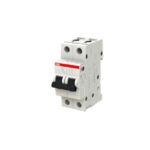 Disjoncteur modulaire 2P 20A courbe D 6kA 2CDS252001R0201 – Image 2
