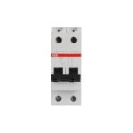 Disjoncteur modulaire 2P 2A courbe C 6kA 2CDS252001R0024 – Image 2