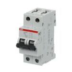 Disjoncteur bipolaire 6A courbe B 10kA, 6 A, vue complémentaire 2