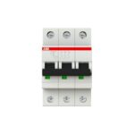 Disjoncteur tripolaire 32A courbe C 10kA, 32 A, vue complémentaire 1