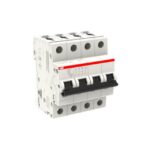 Disjoncteur tétrapolaire 10A courbe C 10kA, 10 A, vue complémentaire 3
