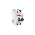 Disjoncteur bipolaire courbe C 6A, 6 A, vue complémentaire 2
