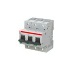 Disjoncteur tripolaire DC 10A courbe UCK 50kA S800, configuration visible, vue complémentaire 1