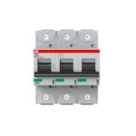 Disjoncteur tripolaire DC 10A courbe UCK 50kA S800, configuration visible, vue complémentaire 3