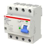 Interrupteur différentiel sélectif type B 4P 63A 300mA, montage barre DIN, vue complémentaire 2