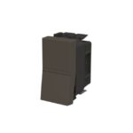 Interrupteur va-et-vient unipolaire anthracite Zenit – Image 2