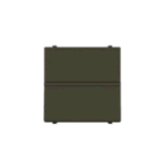 Interrupteur unipolaire anthracite, surface mat, vue complémentaire 2