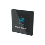 Écran tactile RoomTouch 4 KNX free@home noir, finition autre, vue complémentaire 2