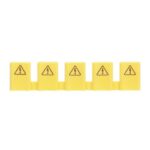 Plaque de recouvrement pour busbar 5 broches, configuration visible, vue complémentaire 1