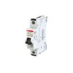 Disjoncteur 1P courbe C 4A S301P, 4 A, vue complémentaire 1