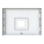 Plaque de finition blanche, IP30, vue complémentaire 1
