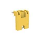 Serrure de verrouillage adaptateur 3 mm, finition Jaune, vue complémentaire 2
