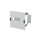 Porte coffret électrique vert L400 H300, configuration visible, vue complémentaire 2