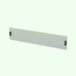 Plastron plein 800 x 150 mm, finition gris, vue complémentaire 1