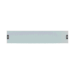 Plastron plein 800 x 150 mm, finition gris, vue complémentaire 3