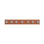 Barre de terre horizontale 30x10 L400, configuration visible, vue complémentaire 1