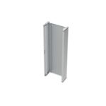 Armoire de base L600 H1600, finition gris, vue complémentaire 1