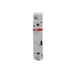 Télérupteur modulaire 1NO 16A 24V CA 12V CC, montage barre DIN, vue complémentaire 1