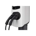 Borne de recharge double 32A triphasée RFID, vue complémentaire 2