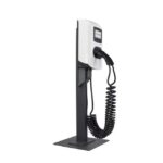 Borne de recharge double 32A triphasée RFID, vue complémentaire 3