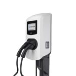 Borne de recharge double 32A triphasée RFID Smart Charging, dimensions Non vérifiable, vue complémentaire 1