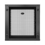 Armoire rack murale 12U porte simple 600 mm AR112SH6 – Image 3