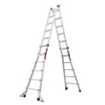 Échelle pliante télescopique 4x6 marches, vue complémentaire 1
