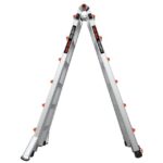 Échelle pliante télescopique 4x6 marches, vue complémentaire 4