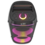 Enceinte Bluetooth portable noire avec éclairage LED PWR08, dimensions 595 x 305 x 300 mm, vue complémentaire 3