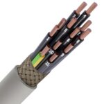 B-CABLES - LIYCY PVC blindé gris numéroté Cca s3d2a3 12G0