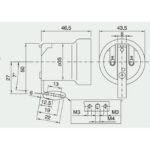 Douille E27 en porcelaine avec support métal 144127 – Image 5