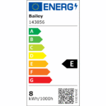 Lampe LED G12 8W dimmable 3000K 1000lm transparente, finition blanc, vue complémentaire 1