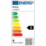 Lampe LED G12 8W 4000K 1000lm dimmable, finition blanc, vue complémentaire 1