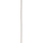 Câble textile blanc 2x0,75 mm² cuivre 2 conducteurs, configuration visible, vue complémentaire 1